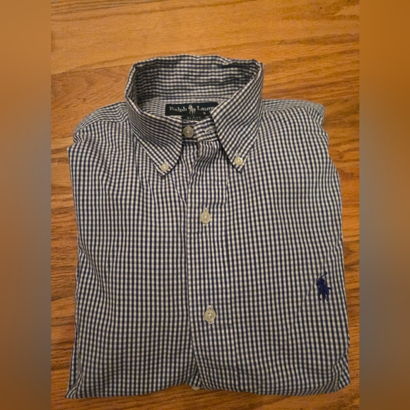 Ralph Lauren Mens Button Down "Blake" Shirt, Small - Picture 5 of 5